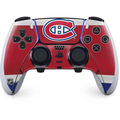 NHL Montreal Canadiens Jersey PlayStation PS5 Skins