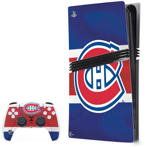 NHL Montreal Canadiens Jersey PS5 Pro Bundle Skin