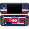 NHL Montreal Canadiens Jersey Steam Deck Handheld Gaming Computer OLED Skin