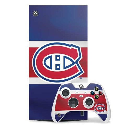 NHL Montreal Canadiens Jersey Xbox Series X Skins