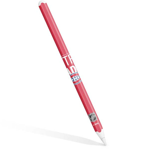 NHL Montreal Canadiens Lineup Apple Pencil (2nd Gen 2019) Skin