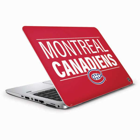 NHL Montreal Canadiens Lineup HP Elitebook Skin
