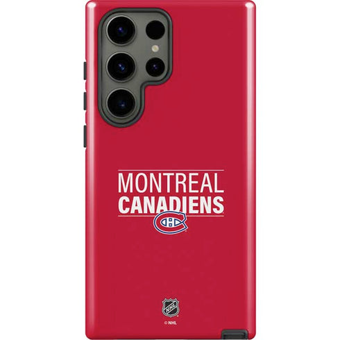 NHL Montreal Canadiens Lineup Galaxy S23 Ultra Pro Case