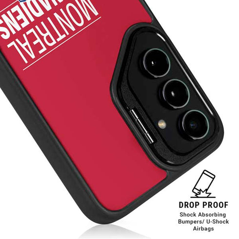 NHL Montreal Canadiens Lineup Galaxy S25 Kickstand Case