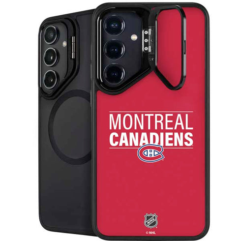 NHL Montreal Canadiens Lineup Galaxy S25 Plus Kickstand Case