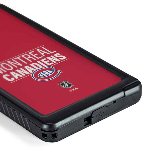 NHL Montreal Canadiens Lineup Galaxy S24 Ultra Waterproof Case