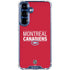 NHL Montreal Canadiens Lineup Galaxy S25 Plus Clear Case