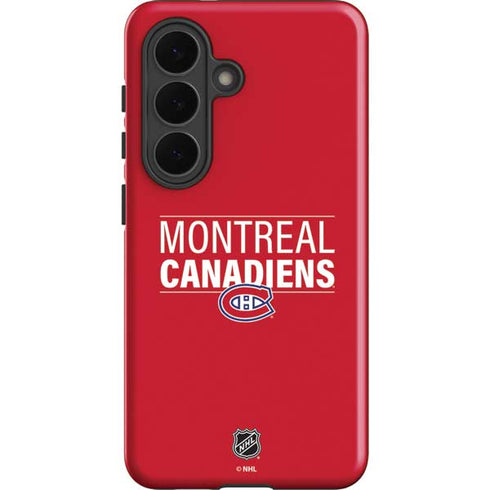 NHL Montreal Canadiens Lineup Galaxy S26 Plus Impact Case