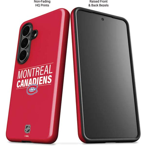 NHL Montreal Canadiens Lineup Galaxy S26 Plus Impact Case