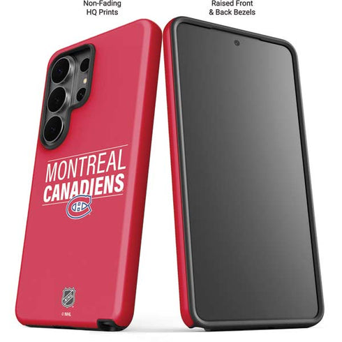 NHL Montreal Canadiens Lineup Galaxy S26 Ultra Impact Case