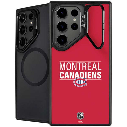 NHL Montreal Canadiens Lineup Galaxy S26 Ultra Kickstand Case