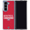NHL Montreal Canadiens Lineup Galaxy Z Fold5 5G Clear Case