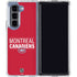 NHL Montreal Canadiens Lineup Galaxy Z Fold5 5G Clear Case