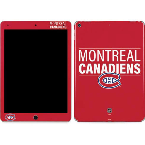 NHL Montreal Canadiens Lineup iPad Skins