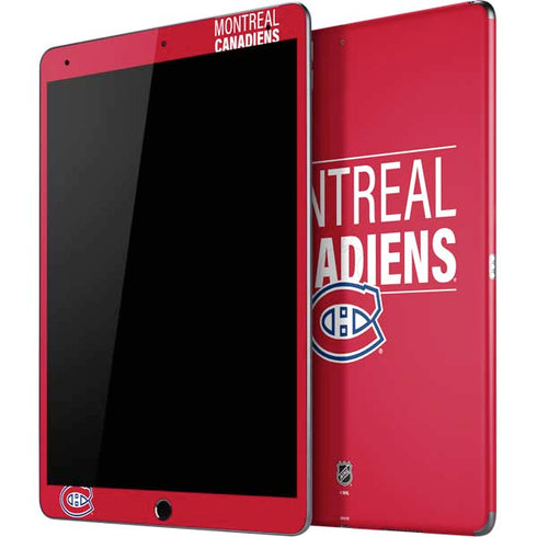 NHL Montreal Canadiens Lineup iPad Skins
