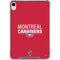 NHL Montreal Canadiens Lineup iPad 11th Gen (2025) Clear Case