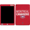 NHL Montreal Canadiens Lineup Apple iPad Skin