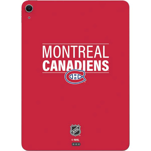 NHL Montreal Canadiens Lineup Apple iPad Air Skin