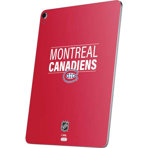 NHL Montreal Canadiens Lineup Apple iPad Air Skin
