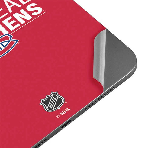 NHL Montreal Canadiens Lineup Apple iPad Mini Skin