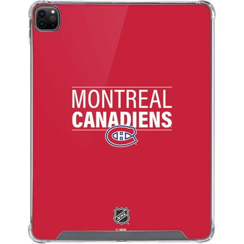NHL Montreal Canadiens Lineup iPad Cases