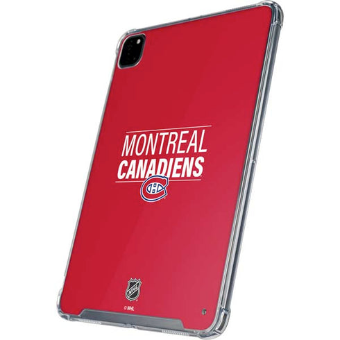 NHL Montreal Canadiens Lineup iPad Cases