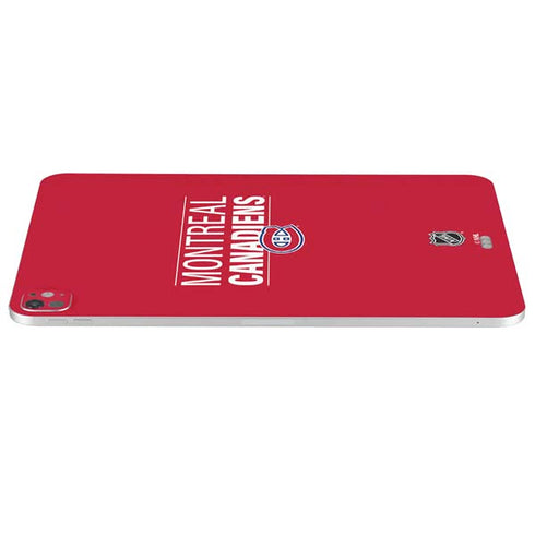 NHL Montreal Canadiens Lineup iPad Pro 13in M4 (2024) Skin