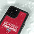 NHL Montreal Canadiens Lineup iPhone 15 Pro Waterproof Case