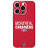 NHL Montreal Canadiens Lineup iPhone 16 Pro Skin