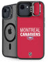NHL Montreal Canadiens Lineup iPhone 16e Kickstand Case
