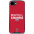 NHL Montreal Canadiens Lineup iPhone 16e Clear Case