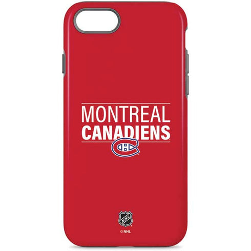 NHL Montreal Canadiens Lineup iPhone Cases