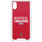 NHL Montreal Canadiens Lineup iPhone XS Clear Case
