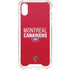 NHL Montreal Canadiens Lineup iPhone XS Clear Case