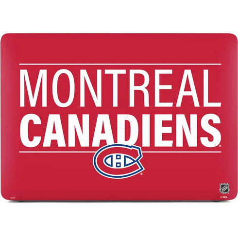 NHL Montreal Canadiens Lineup Apple MacBook Air Skin