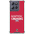 NHL Montreal Canadiens Lineup Moto G Power 5G (2025) Clear Case