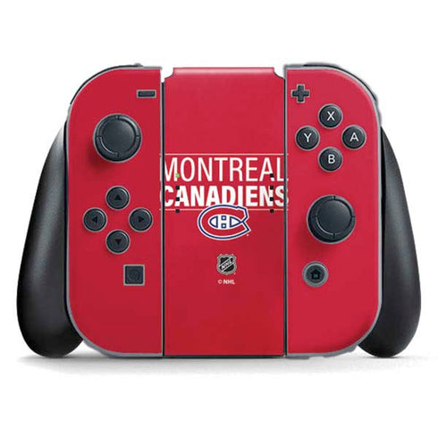 NHL Montreal Canadiens Lineup Nintendo Skins