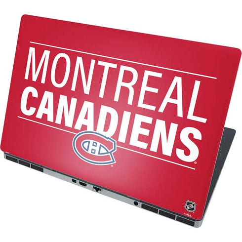 NHL Montreal Canadiens Lineup Dell Precision Skin