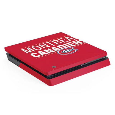 NHL Montreal Canadiens Lineup PlayStation PS4 Skins