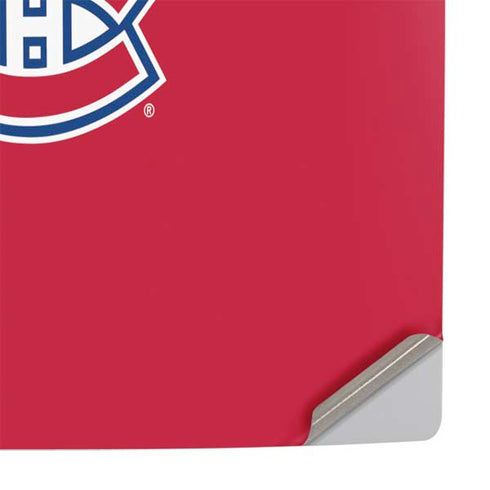 NHL Montreal Canadiens Lineup PS5 Pro Console Skin