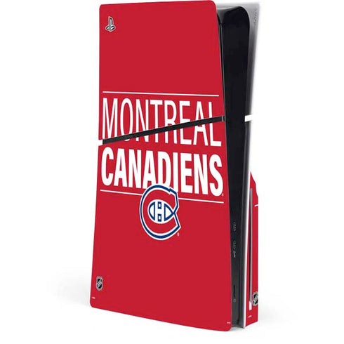 NHL Montreal Canadiens Lineup PlayStation PS5 Skins