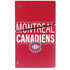 NHL Montreal Canadiens Lineup PS5 Slim Digital Edition Console Skin