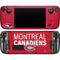 NHL Montreal Canadiens Lineup Steam Deck Handheld Gaming Computer OLED Skin