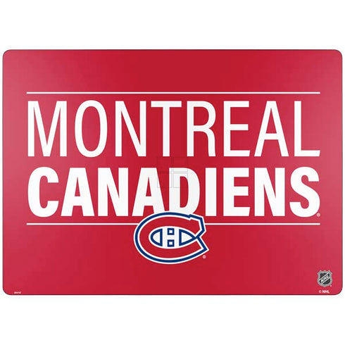 NHL Montreal Canadiens Lineup Surface Laptop 7 13.8in Skin