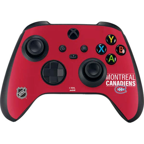 NHL Montreal Canadiens Lineup Xbox Series X Bundle Skin