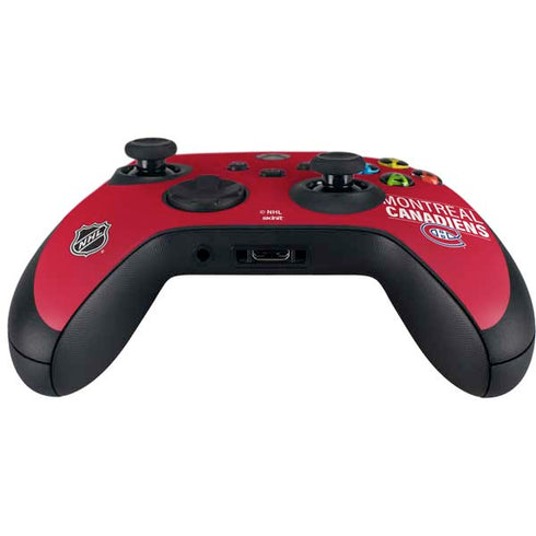 NHL Montreal Canadiens Lineup Xbox Series X Controller Skin