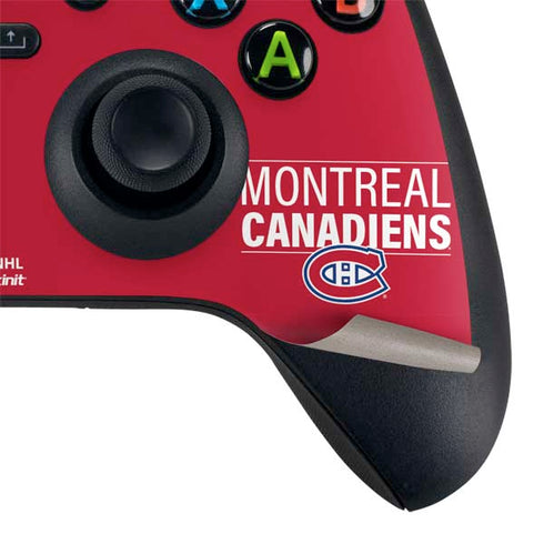 NHL Montreal Canadiens Lineup XBox Series X Digital Edition Bundle Skin