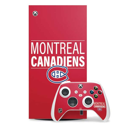 NHL Montreal Canadiens Lineup Xbox Series X Skins