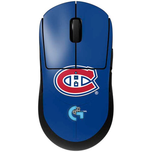 NHL Montreal Canadiens Solid Background G Pro Wireless Gaming Mouse Skin