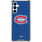 NHL Montreal Canadiens Solid Background Galaxy A16 5G Clear Case